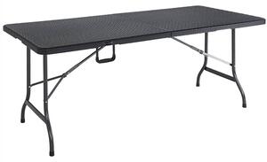 Stół kempingowy, masywny, wygląd polyrata, 180x75x73 cm