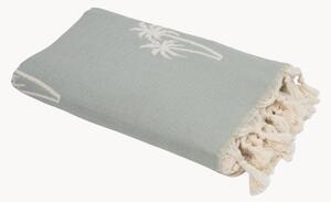 Ręcznik Hammam z żakardu bawełnianego Palmier