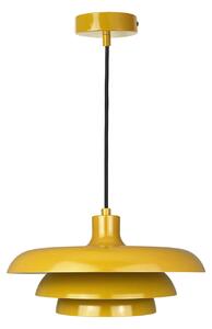Lampa Wisząca Dyberg Larsen, Ava, ściemnialny, żółty, jadalnia, metal, design