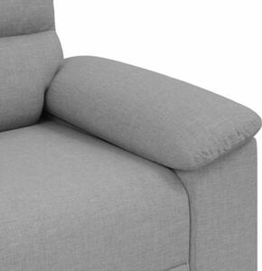 Sofa 2-osobowa, szara chmurowy, 180x81x84 cm, tkaninÄ