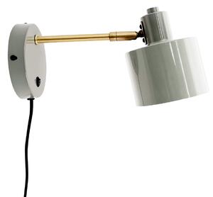 Lampa Ścienna Dyberg Larsen, Ocean, zielony, salon, metal, design