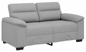 Sofa 2-osobowa cloud grey 160x81x84 cm tkanina