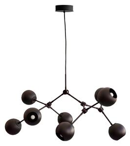 Żyrandol 101 COPENHAGEN, Drop Globe Mini, ściemnialny, czarny, salon, aluminium, nowoczesny