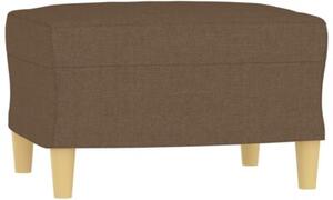 Sofa 3-osobowa z podnÃ³Å¼kiem, brÄ zowy, 180 cm, tkaninÄ