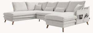Panoramiczna sofa narożna z funkcją spania i schowkiem Charming Charlie (8-osobowa)
