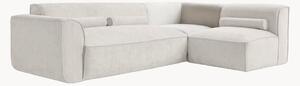 Narożna sofa modułowa z szenilu Flex Felix (6-osobowa)