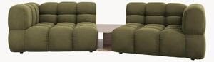 Sofa modułowa z weluru ze stolikiem Aster (2-osobowa)
