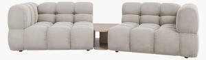 Sofa modułowa z weluru ze stolikiem Aster (2-osobowa)