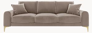 Sofa o wyglądzie aksamitu Madara (3-osobowa)