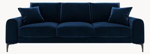 Sofa o wyglądzie aksamitu Madara (3-osobowa)