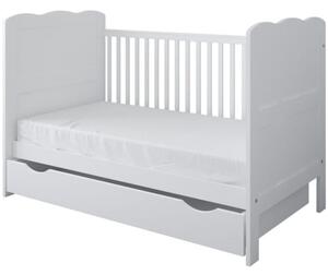 Zestaw mebli BASIC BABY z łóżeczkiem ELLA 140x70