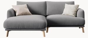 Sofa narożna z weluru Naomi