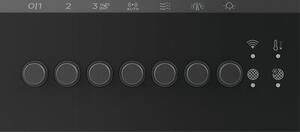 Okap ELECTROLUX LFG916K Czarny 680m3/h 54dB klasa A++ technologia Silent Tech Inteligentne sterowanie Hob2Hood