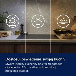 Okap ELECTROLUX LFG916K Czarny 680m3/h 54dB klasa A++ technologia Silent Tech Inteligentne sterowanie Hob2Hood