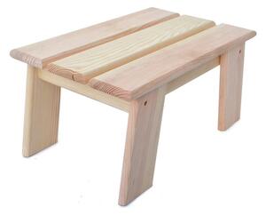 Taboret drewniany Rojaplast 21100