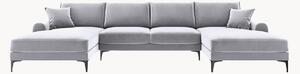 Sofa panoramiczna o wyglądzie aksamitu Madara (6-osobowa)