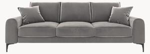 Sofa o wyglądzie aksamitu Madara (3-osobowa)