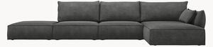 Sofa narożna o wyglądzie sztrukus Vanda (5-osobowa)