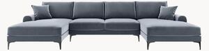 Panoramiczna sofa o wyglądzie aksamitu Madara (6-osobowa)