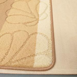 Beżowy komplet dywaników łazienkowych - Visto 3X