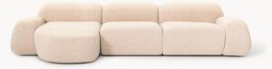 Narożna sofa modułowa Bouclé Wolke (4-osobowa)