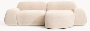 Narożna sofa modułowa Bouclé Wolke (3-osobowa)