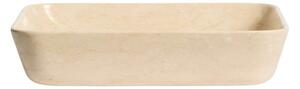 Beżowa kamienna umywalka 55x35 cm Darnen – Kave Home