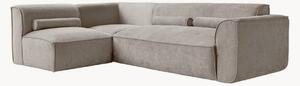 Narożna sofa modułowa z szenilu Flex Felix (6-osobowa)