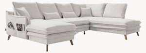 Panoramiczna sofa narożna z funkcją spania i schowkiem Charming Charlie (8-osobowa)