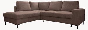 Sofa narożna ze sztruksu z funkcją spania i z/bez schowka Lofty Lilly (4-osobowa)