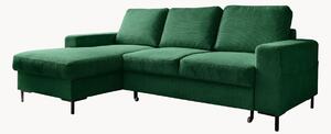 Sofa narożna ze sztruksu z funkcją spania i z/bez schowka Lofty Lilly (4-osobowa)