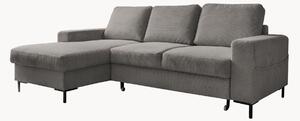 Sofa narożna ze sztruksu z funkcją spania i z/bez schowka Lofty Lilly (4-osobowa)
