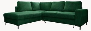 Sofa narożna ze sztruksu z funkcją spania i z/bez schowka Lofty Lilly (4-osobowa)