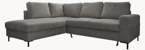 Sofa narożna ze sztruksu z funkcją spania i z/bez schowka Lofty Lilly (4-osobowa)
