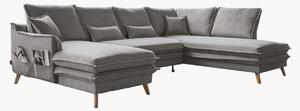 Panoramiczna sofa narożna z funkcją spania i schowkiem Charming Charlie (8-osobowa)