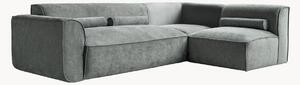Narożna sofa modułowa z szenilu Flex Felix (6-osobowa)