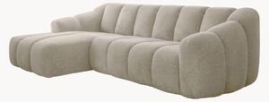 Sofa narożna z szenilu Shell