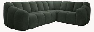 Sofa narożna z szenilu Shell (6-osobowa)