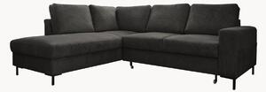 Sofa narożna ze sztruksu z funkcją spania i z/bez schowka Lofty Lilly (4-osobowa)