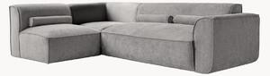 Narożna sofa modułowa z szenilu Flex Felix (6-osobowa)