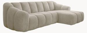 Sofa narożna z szenilu Shell