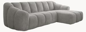 Sofa narożna z szenilu Shell