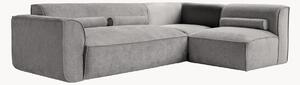 Narożna sofa modułowa z szenilu Flex Felix (6-osobowa)