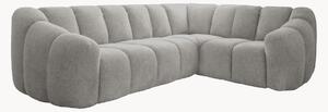 Sofa narożna z szenilu Shell