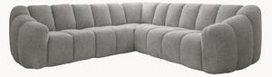Sofa narożna z szenilu Shell