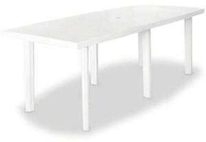 Praktyczny stół ogrodowy Imelda 3X - biały