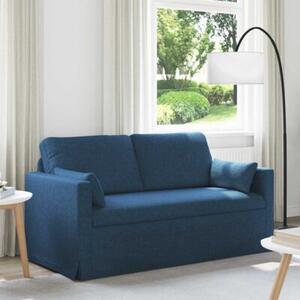 Nowoczesna sofa moduÅowa w kolorze niebieskim z ergonomicznym wsparciem i metalowÄ ramÄ