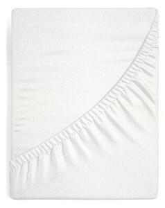 Prześcieradło EUROFIRANY Design 91 Frotte 140 x 200 cm Kremowy