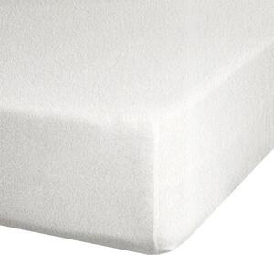 Prześcieradło EUROFIRANY Design 91 Frotte 140 x 200 cm Kremowy