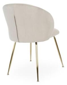 Krzesło Ganta Gold Beż (2288) - OUTLET